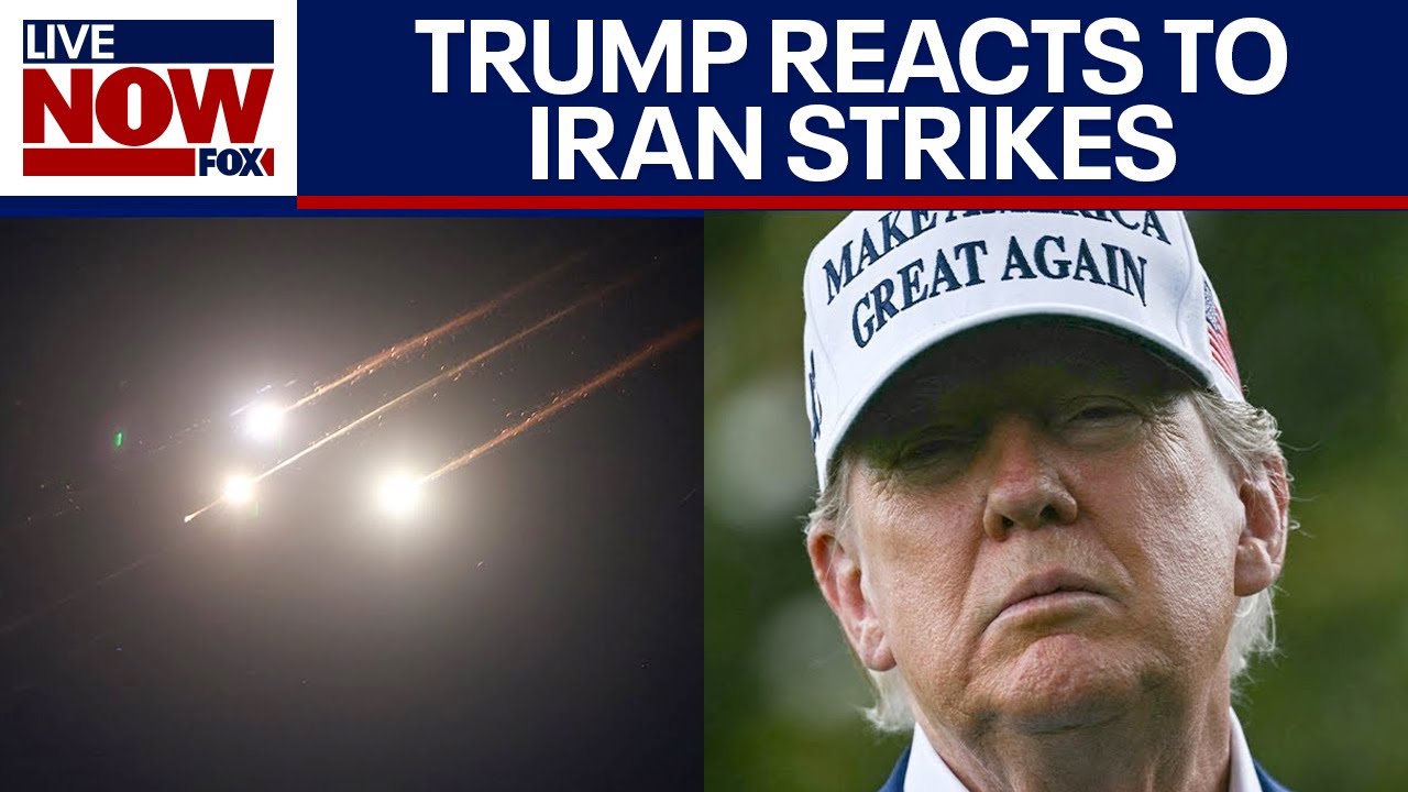 BREAKING: Trump responds to Iran missile strikes at Qatar US airbase