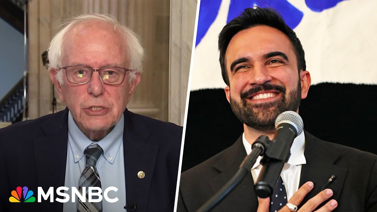‘Brilliant campaign’: Bernie Sanders reacts to Zohran Mamdani’s primary win 