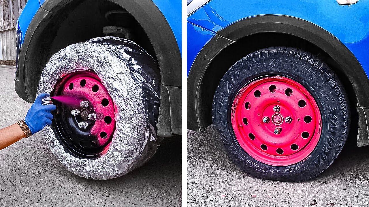 🛠️ BUDGET CAR HACKS TO UPGRADE YOUR RIDE! DIY Tips You’ll Love 🚘✨