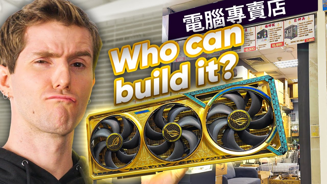 Building a $12,000 PC in a Random Asian Tech Mall