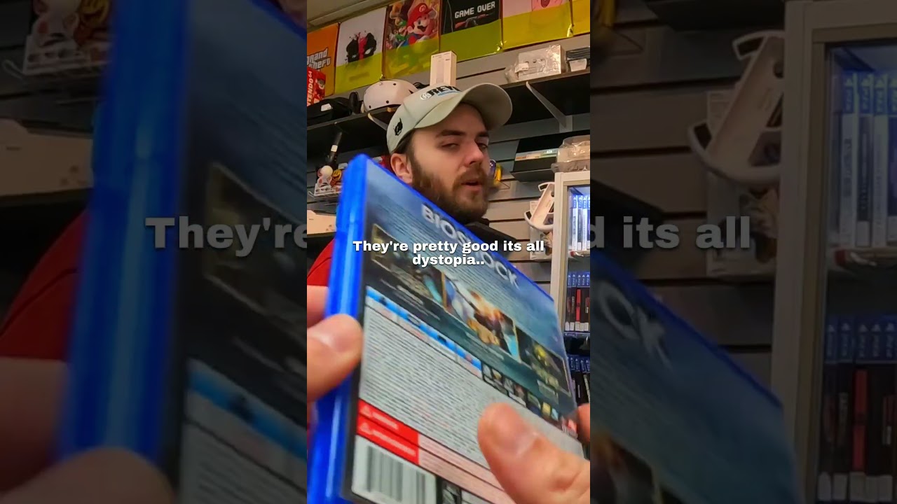 Buying games at a pawn shop 🥺❤️