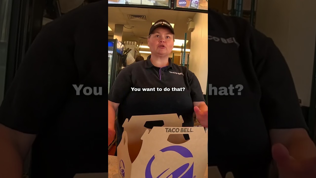 Buying tacos on taco tuesday!