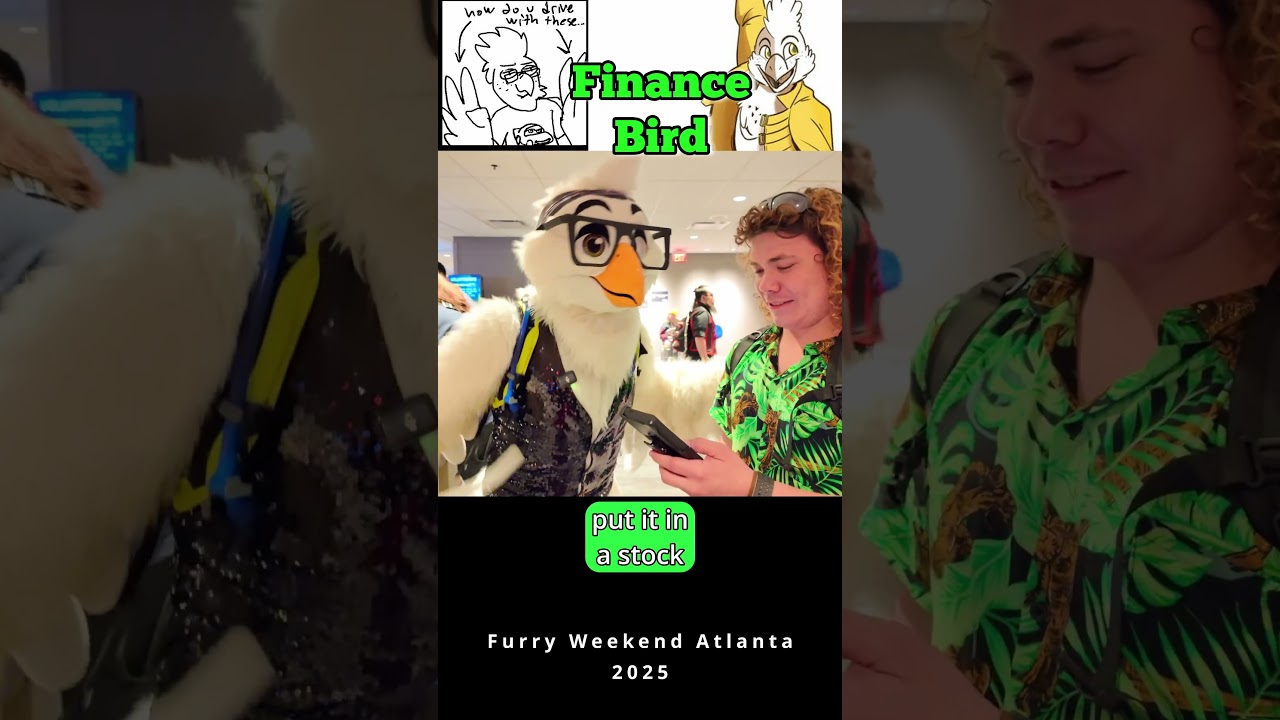 Can a bird give financial advice? #finance #investing #furry