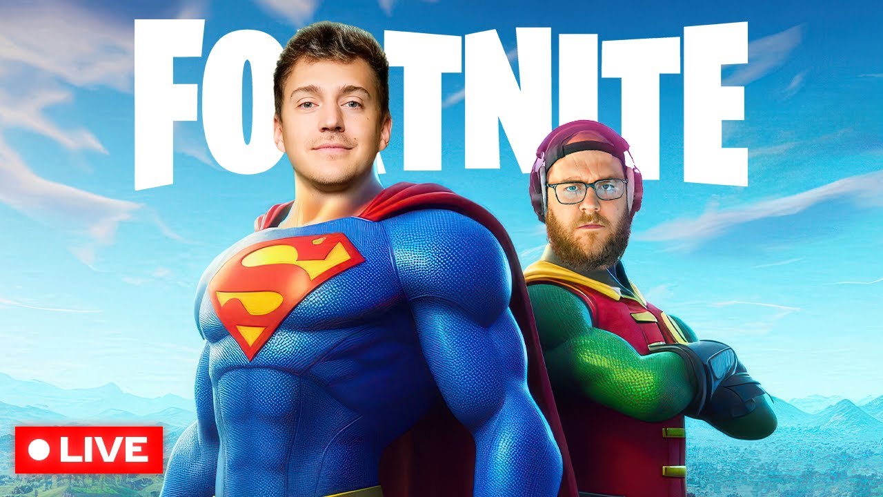 🔴 Carrying my brother in Fortnite Season 3