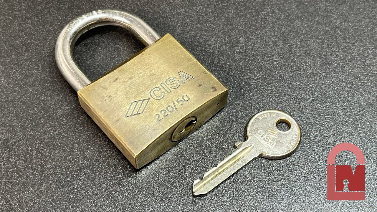 CISA 220/50 Padlock Picked