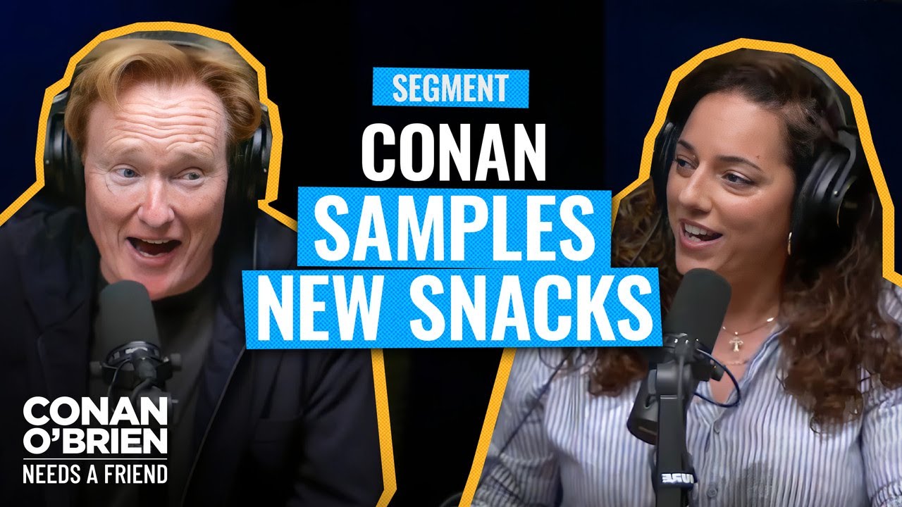 Conan’s Office Is Being Inundated With Snacks | Conan O’Brien Needs A Friend
