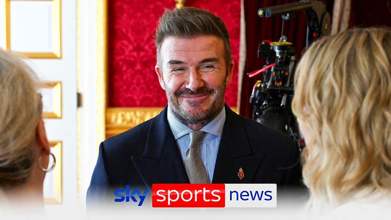 David Beckham awarded knighthood in King’s Birthday Honours