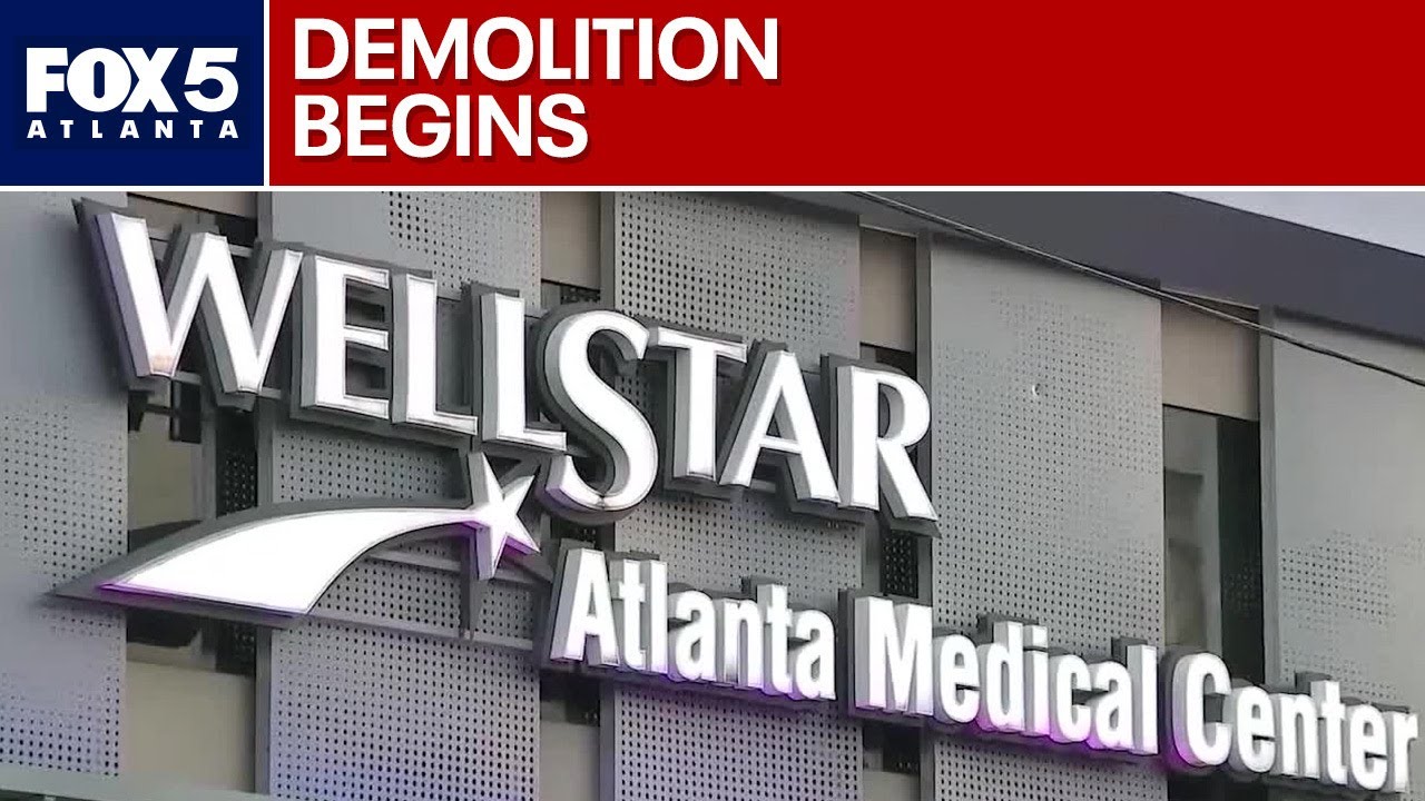 Demolition begins on former Atlanta Medical Center site | FOX 5 News