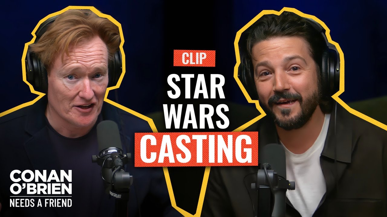 Diego Luna Reveals How He Got Cast In “Rogue One: A Star Wars Story” | Conan O’Brien Needs A Friend