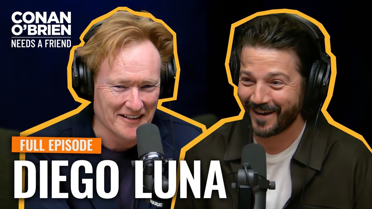 Diego Luna’s Journey From Telenovelas To Star Wars (FULL EPISODE) | Conan O’Brien Needs A Friend