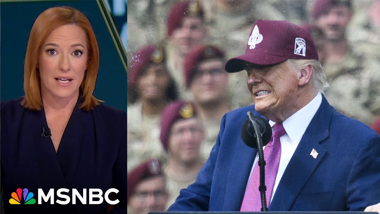 ‘Disgusting display’: Trump blasted for exploiting military to boost his image