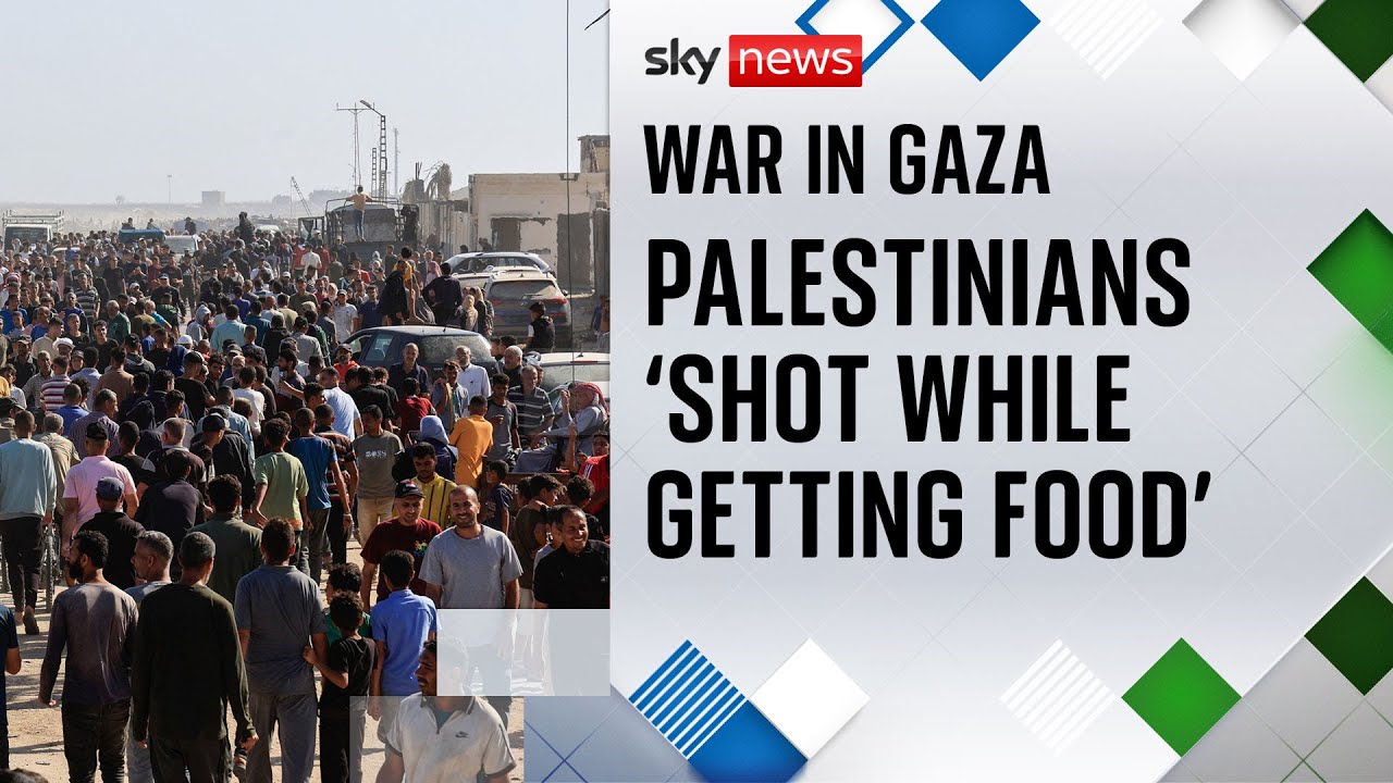 Dozens of Palestinians ‘shot dead while getting food’ in Gaza | Israel-Hamas war