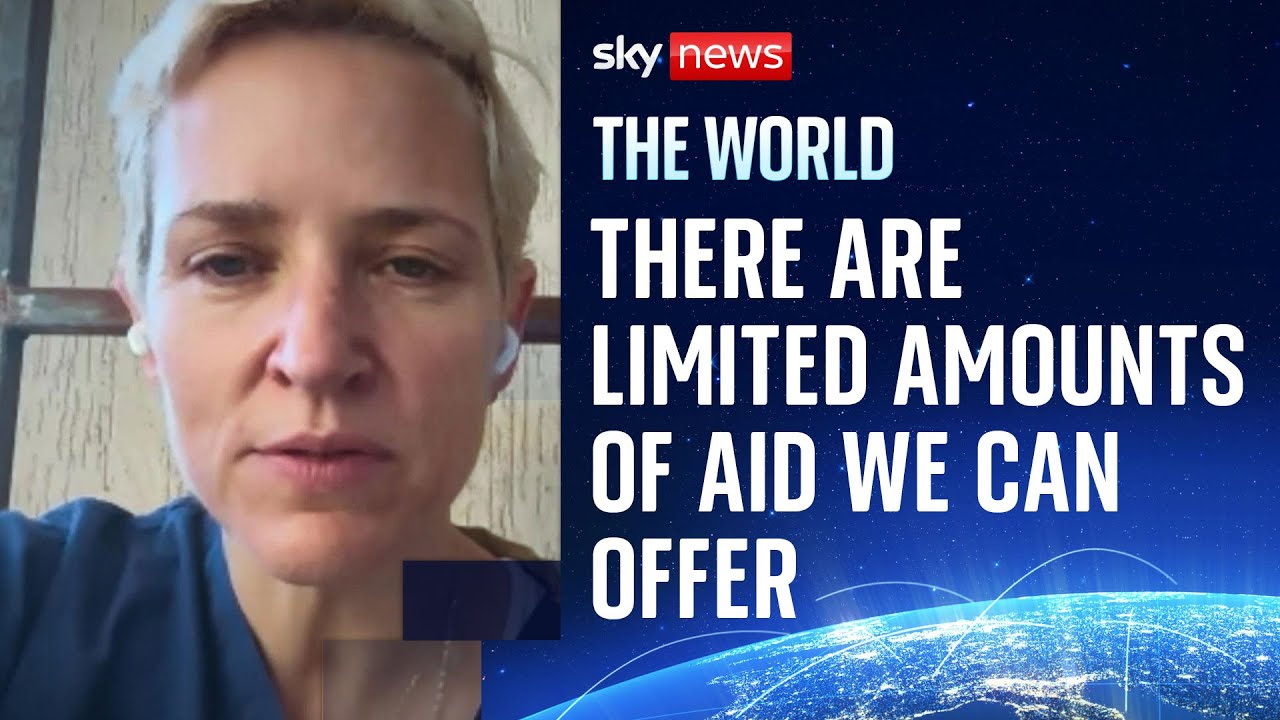 Dr Rose: ‘There are very limited amounts of aid we can offer’