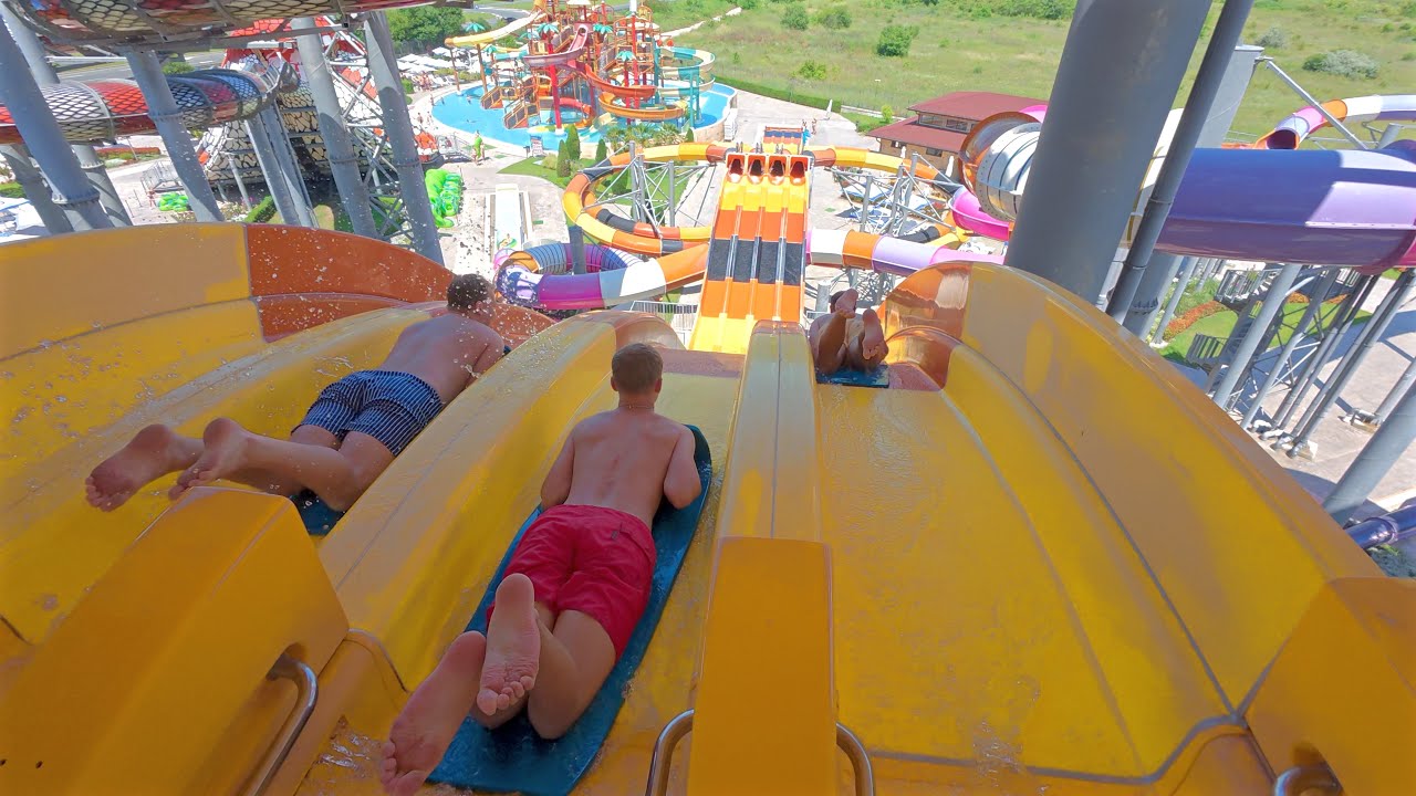 Dragero Water Slide at Aquapark Nessebar 🇧🇬