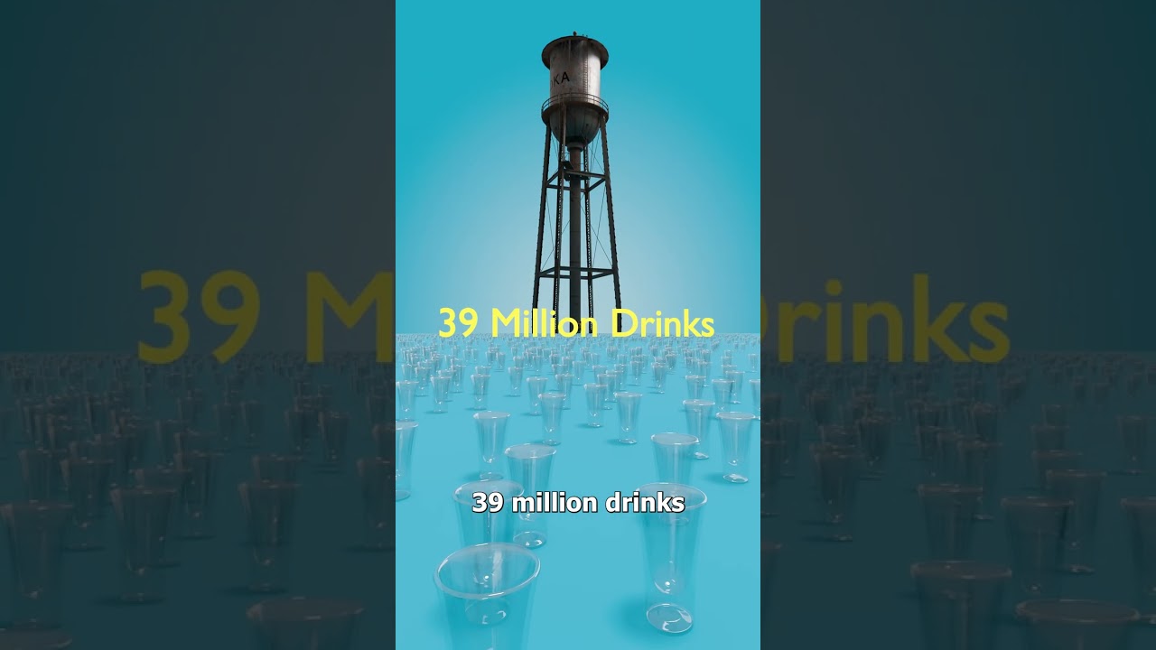 Drinking A Water Tower Full Of Vodka 😳