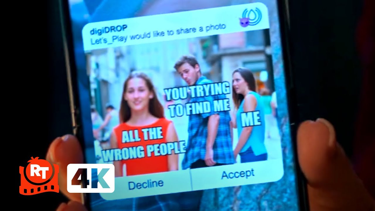 Drop (2025) 4K – Who Keeps Sending Creepy Memes?! | Movieclips