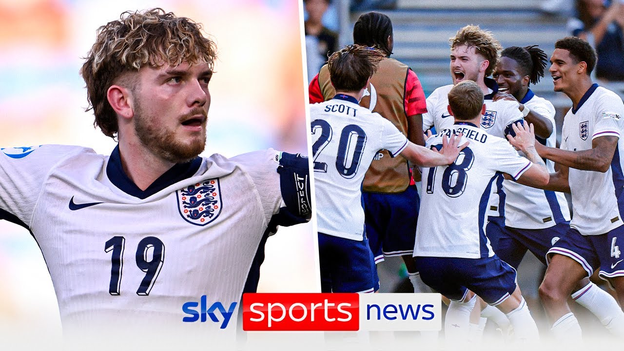 England into 2025 U21 Euro final after late win over Netherlands