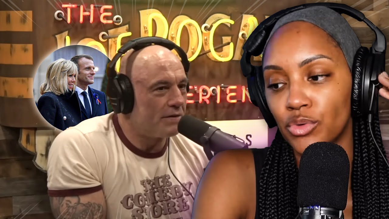 FIRST TIME REACTING TO | Joe Rogan Podcast | Joe on the Macron Slap