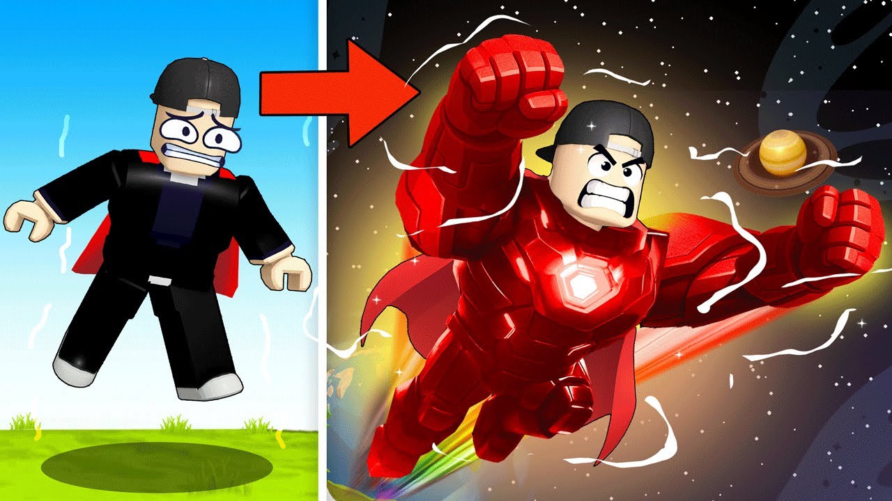 Flying 4,625,813,928 Meters as a Superhero in Roblox