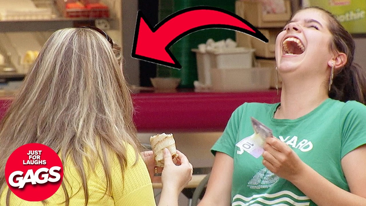 Food Court Pranks 🍲 🍔  | Just For Laughs Gags