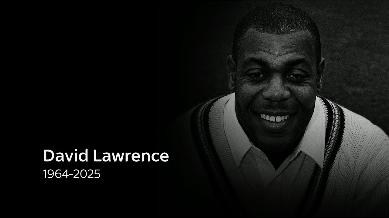 Former England bowler David ‘Syd’ Lawrence has died at the age of 61