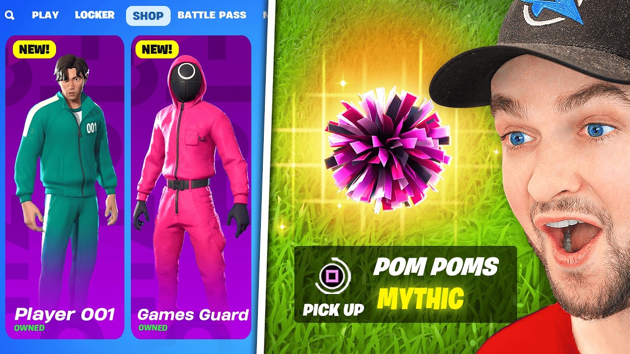 Fortnite’s *NEW* Mythic SQUID GAME Update!