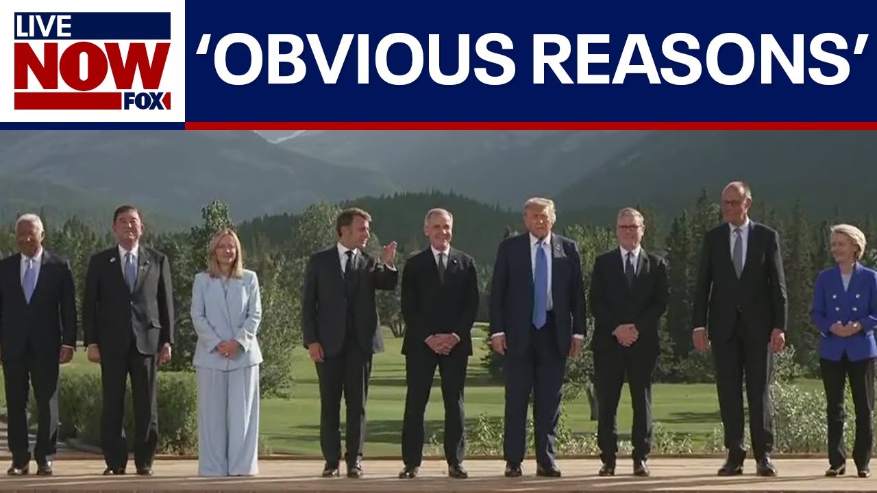 G7 summit: Trump says he’s leaving for ‘obvious reasons’ | LiveNOW from FOX