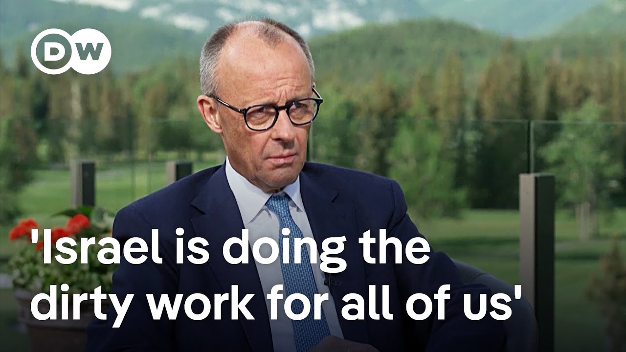 German chancellor Merz praises Israel’s strikes on Iran | DW News