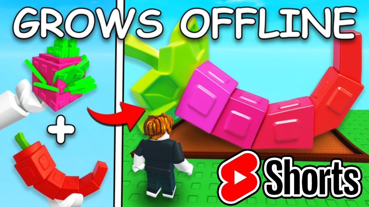 GROW A GARDEN UPDATE LIVE (WORKING BEE) #shorts