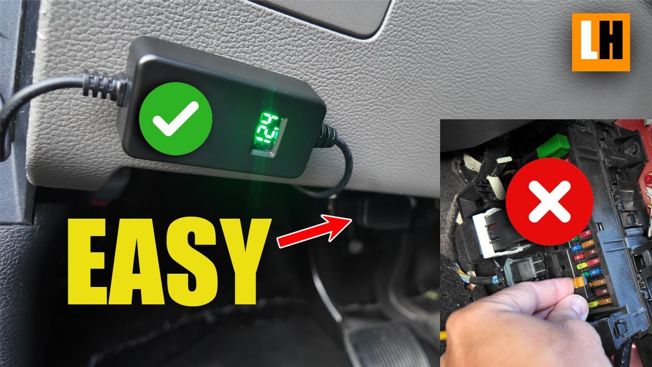 Hardwire Your Dash Cam the EASY Way – No Splicing or Fuse Tapping!