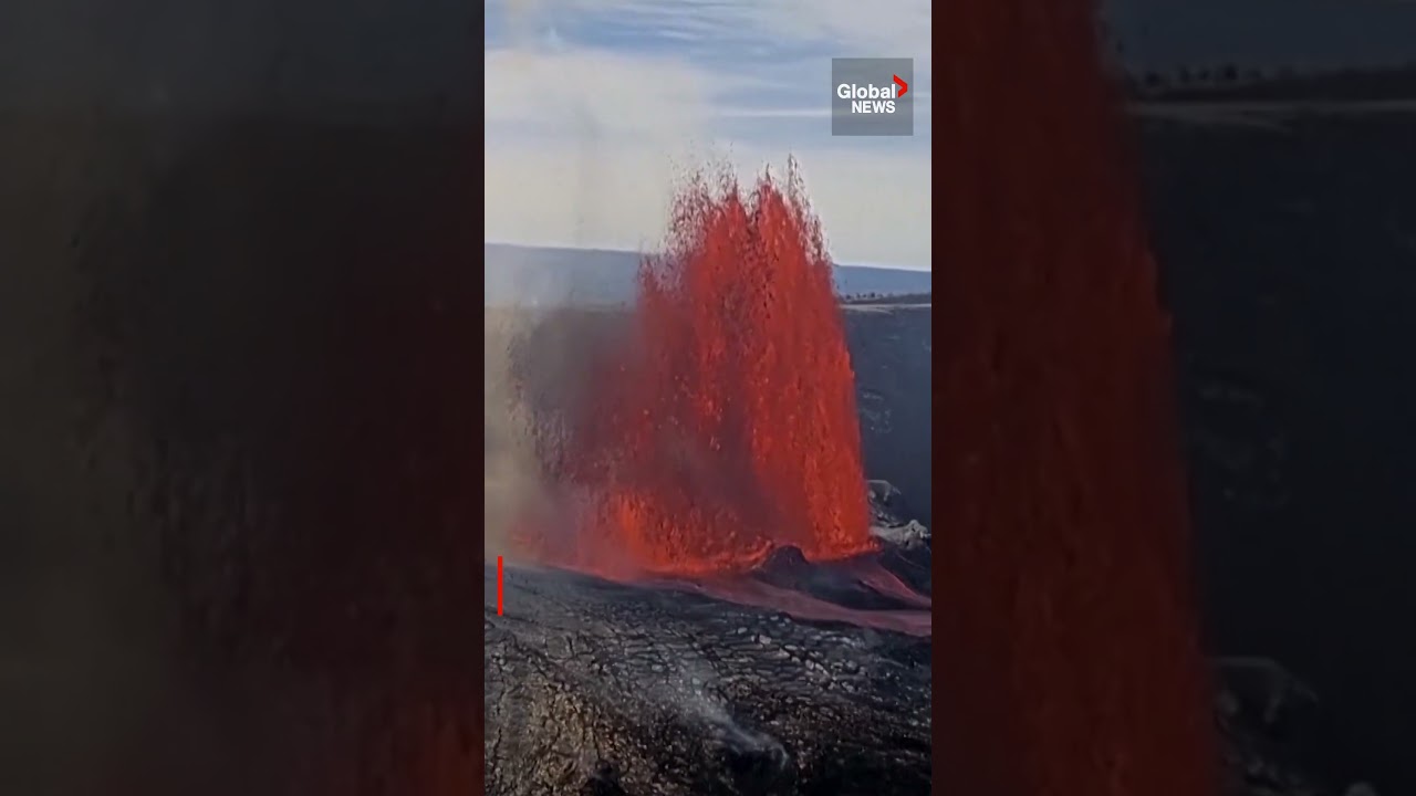 Hawaii’s Kilauea volcano erupts with fountain of lava 330ft into the air 🌋