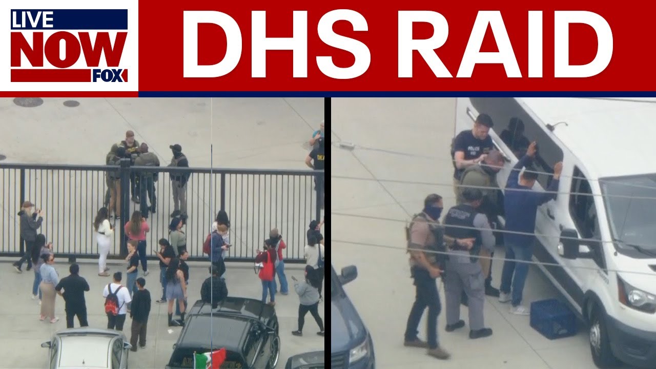 Homeland Security agents conduct raids in Los Angeles