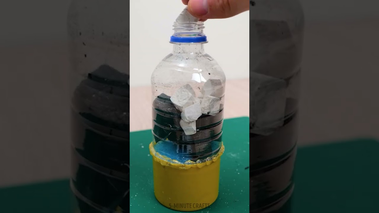 How to Make a Water Filter at Home 🛠️
