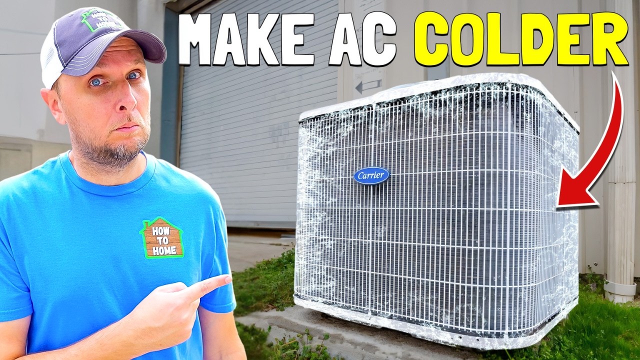 How to Make Your AC Blow Colder for Under $20 in 1 Hour!