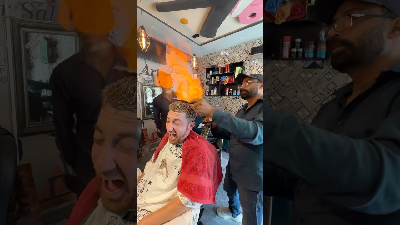 I Got A Fire Haircut In Pakistan