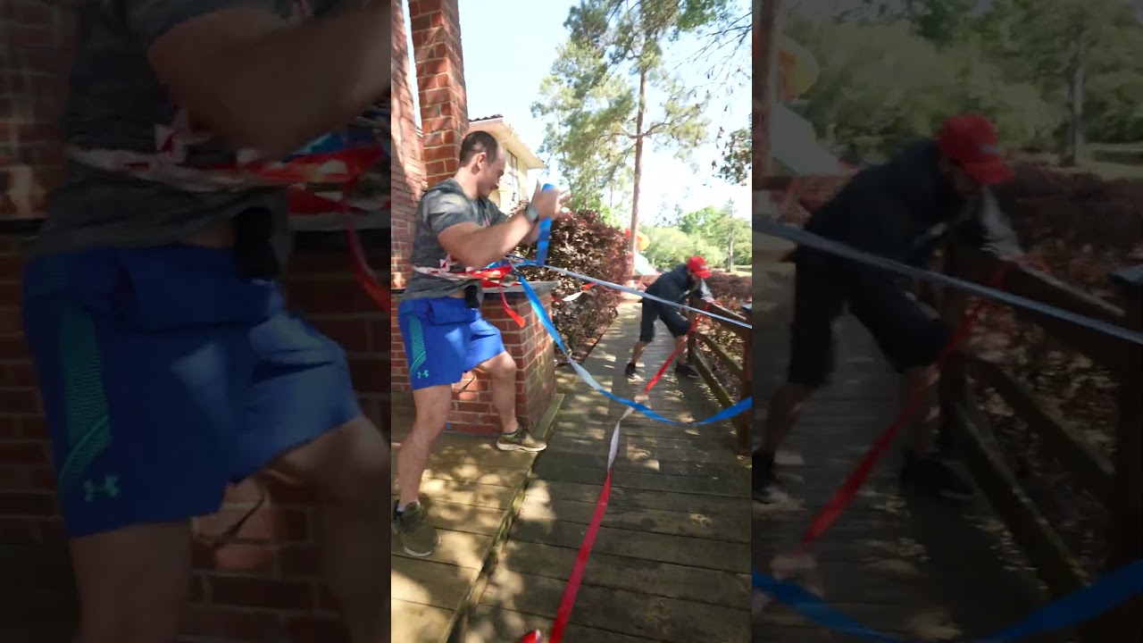 I have NEVER seen him move that quick!