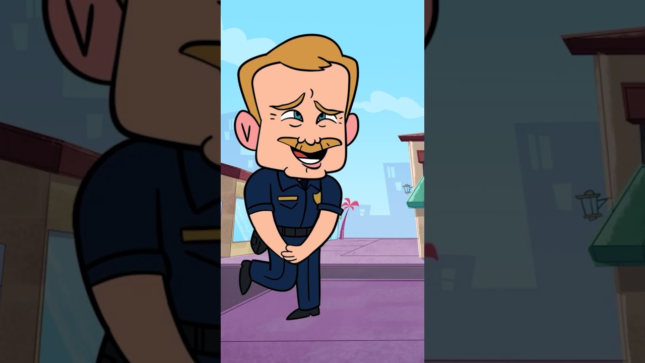 I made a police piss himself