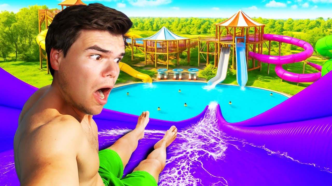 I RUINED CAYLUS’s WATERPARK Simulator!