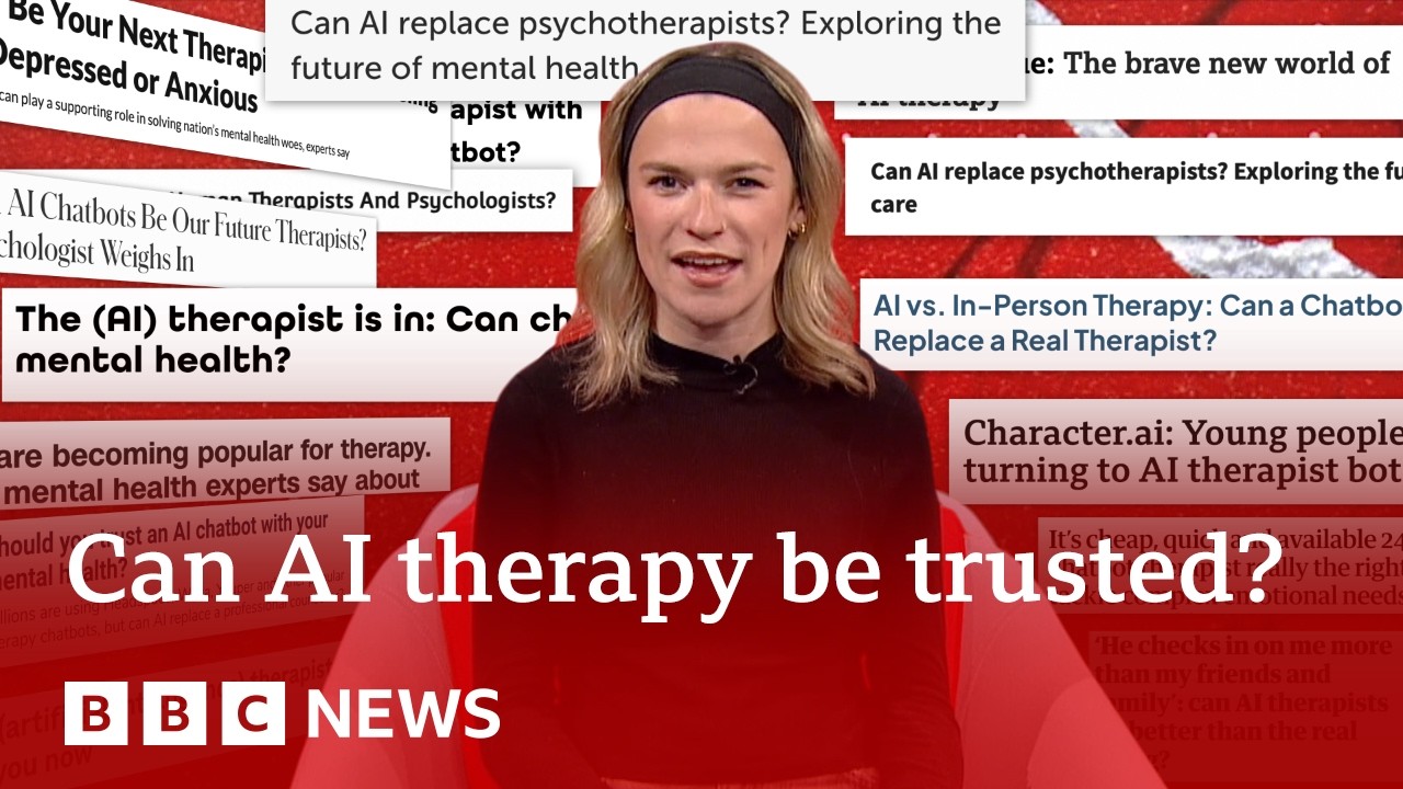 I tried an AI therapist. Does it actually work? | BBC News