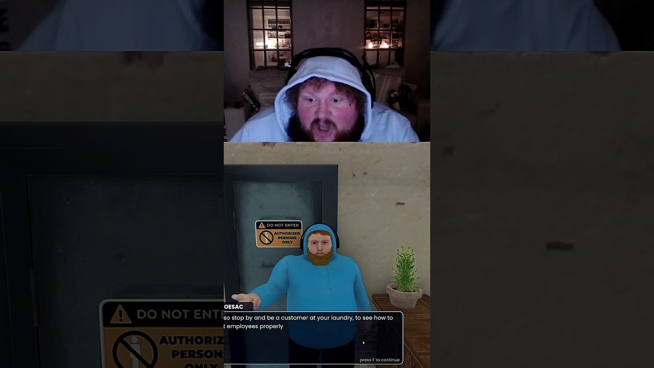 I Unlocked Myself As A Customer! #funny #caseoh #meme #viralshort