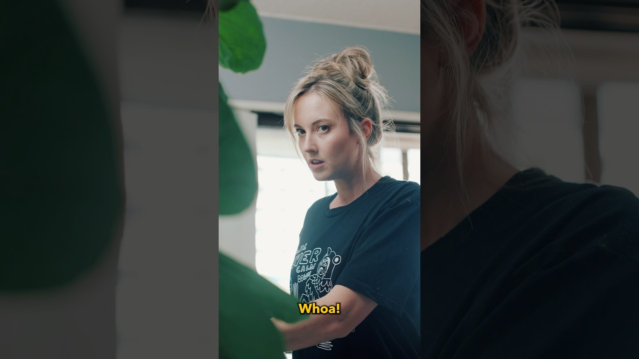 If her plants could talk