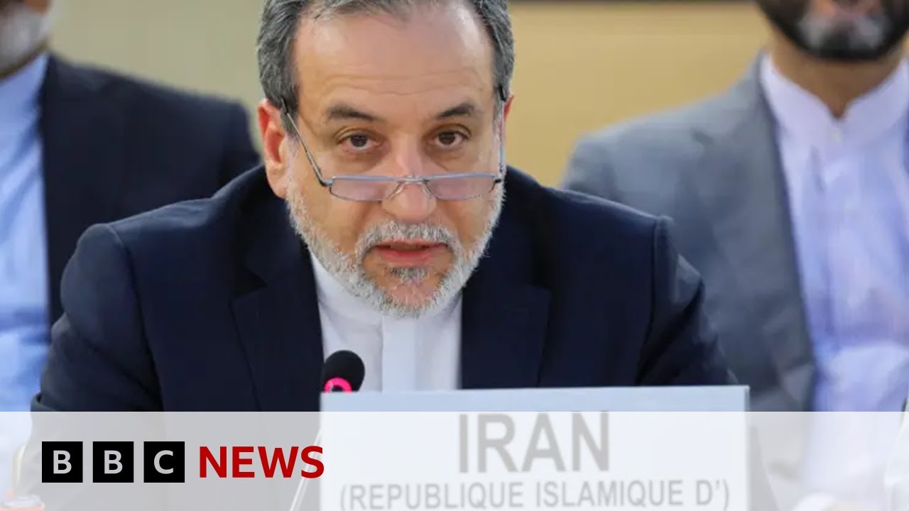 Iran foreign minister accuses Israel of ‘an outrageous act of aggression’ | BBC News