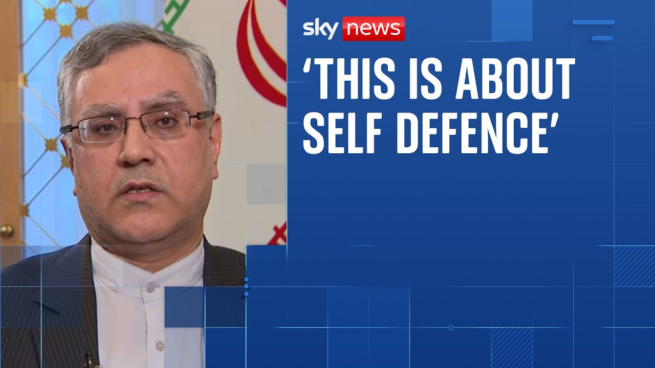 Iranian Ambassador to the UK reacts to Israeli strikes on Iran