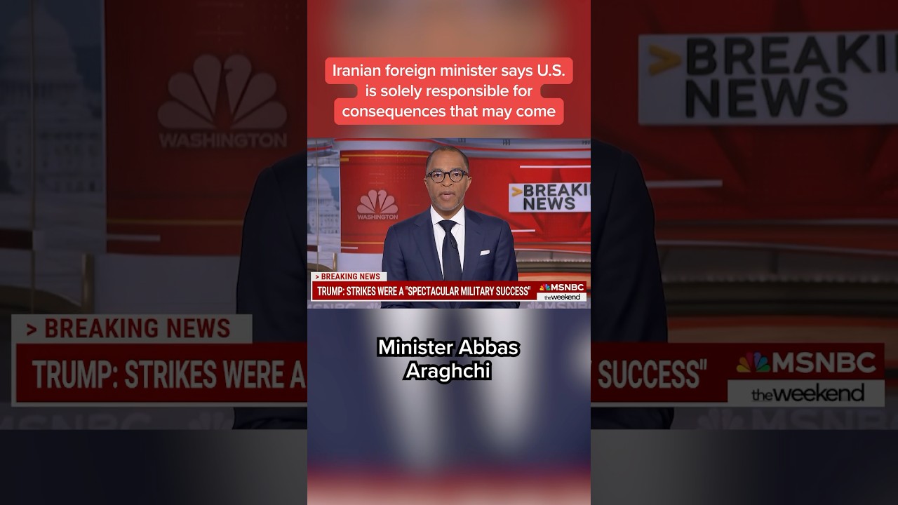 Iranian foreign minister says U.S. is solely responsible for consequences that may come