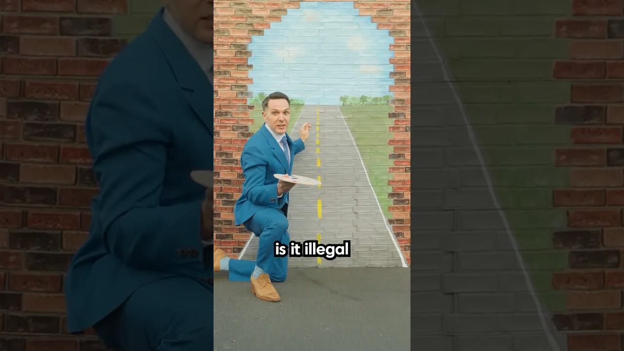 Is It Illegal To Paint A Tunnel at a Dead End?