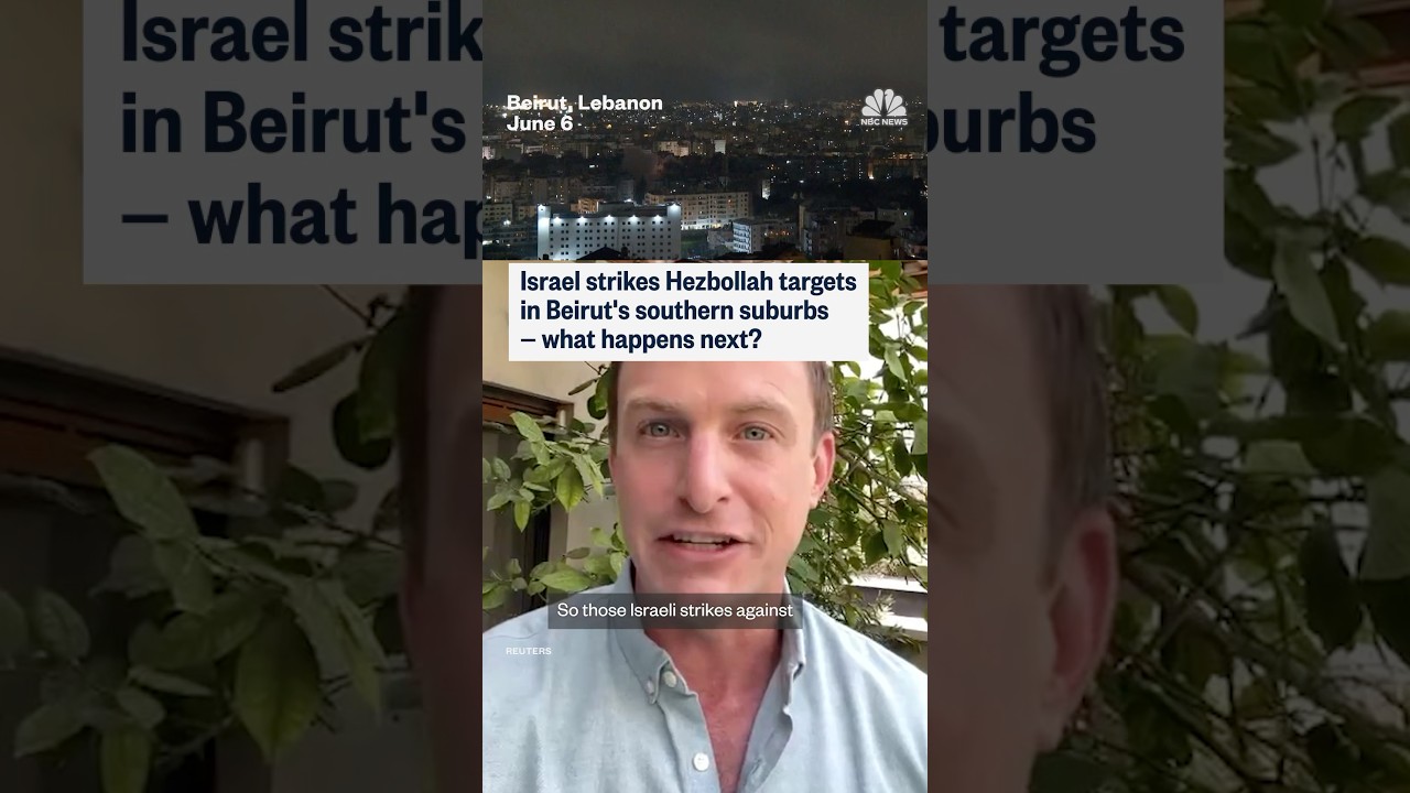 Israel strikes Hezbollah targets in Beirut’s southern suburbs – what happens next?