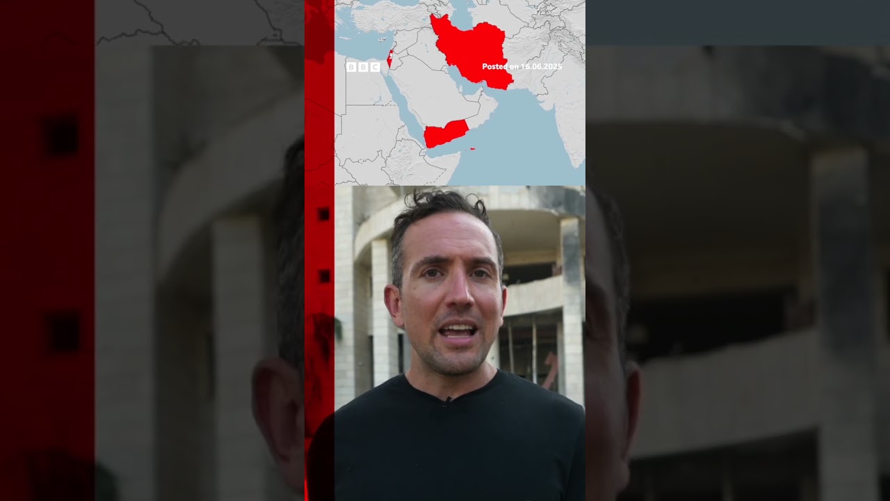 Israeli military warns people in parts of Tehran to evacuate. #Israel #Iran #BBCNews