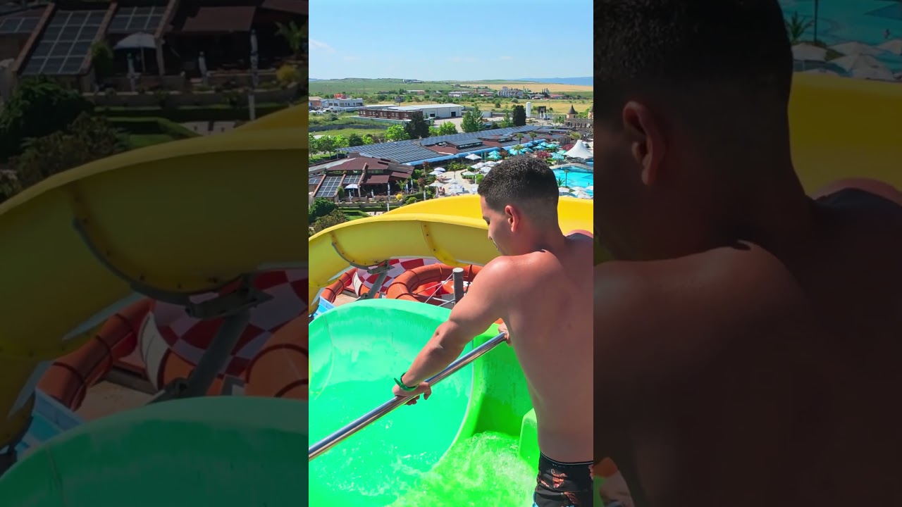 Kamikaze Water Slide at Aquapark Nessebar 🇧🇬