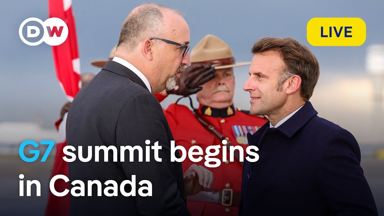 Live: Canada welcomes G7 leaders to annual summit | DW News