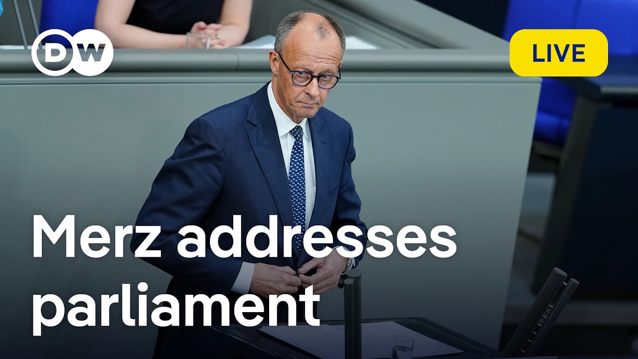 Live: German Chancellor Merz addresses Bundestag ahead of NATO summit | DW News